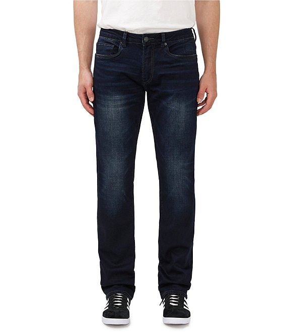 Color:Indigo - Image 1 - Six-X Slim Straight Jeans