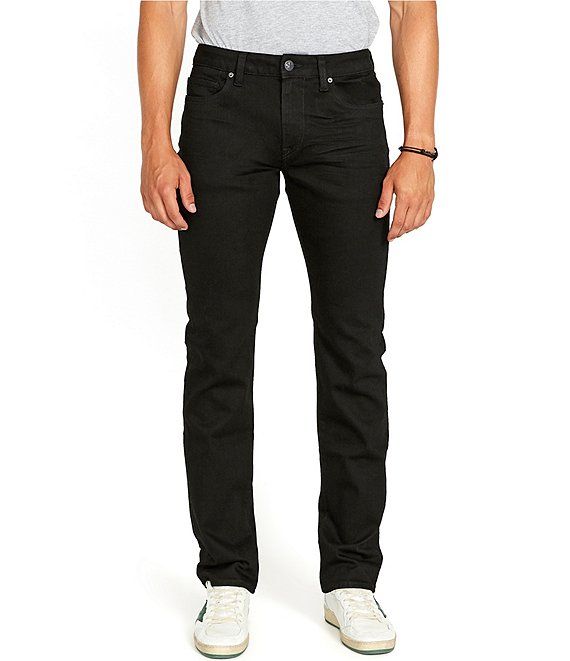 Buffalo David Bitton Black Story Collection Straight Leg Six Jeans ...