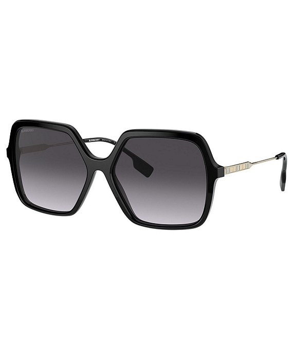Color:Black - Image 1 - Women's Isabella Square 59mm Sunglasses