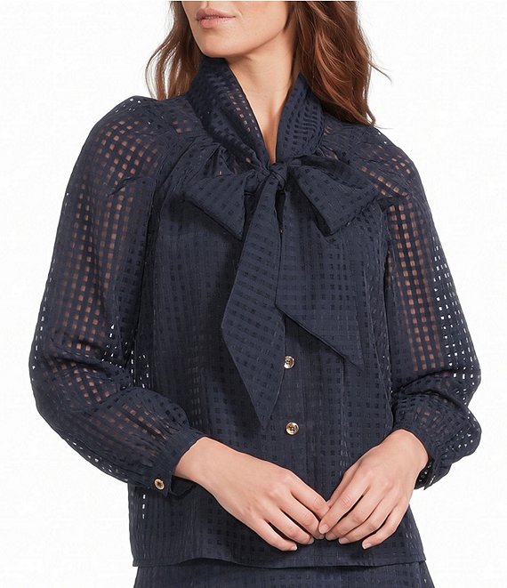 Buru Bow Organza Blouse