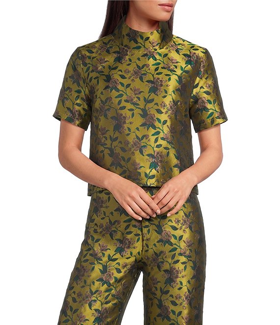Buru Mock Neck Coordinating Top