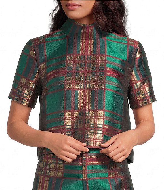 Buru Mock Neck Top