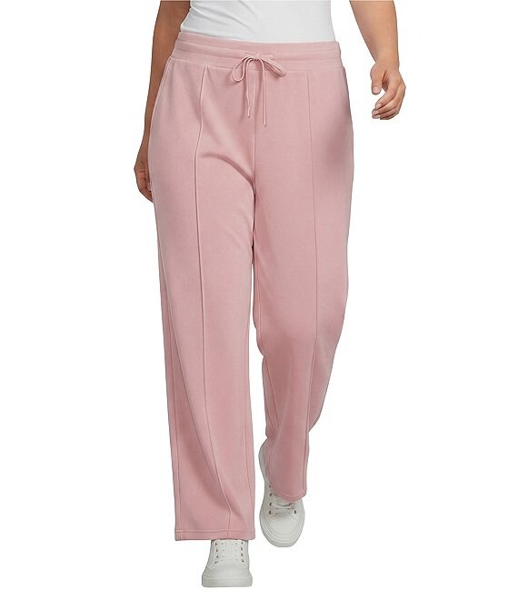 Calessa Plus Size Knit Modal Pull-On Pants