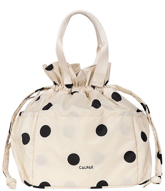 CalPak Polka Dot Insulated Lunch Bag