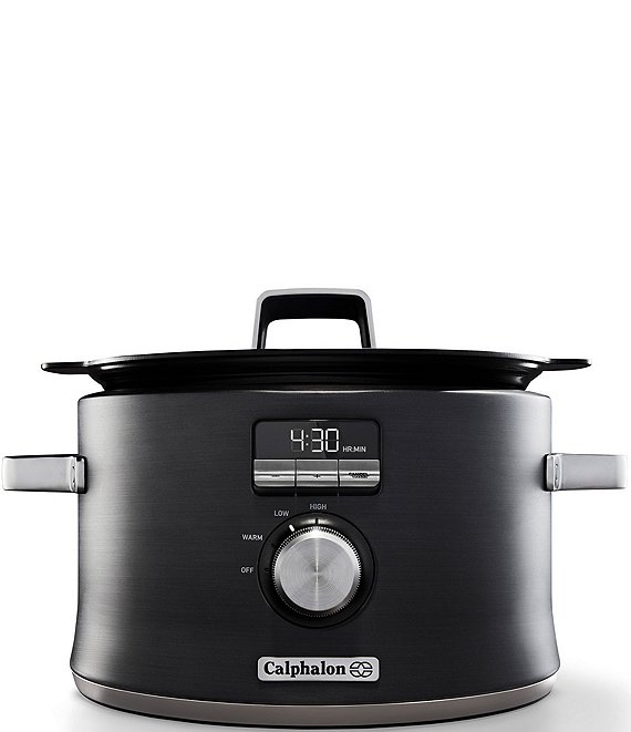 Color:Stainless Steel - Image 1 - Digital Saute Slow Cooker