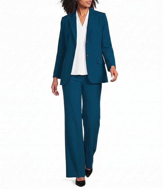 Calvin Klein Coordinating Single Breasted Two Button Blazer