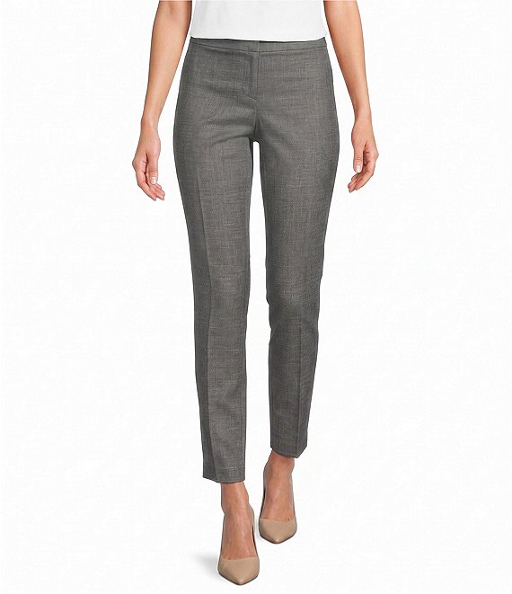 Calvin Klein Coordinating Tapered Straight Leg Pintuck Pants