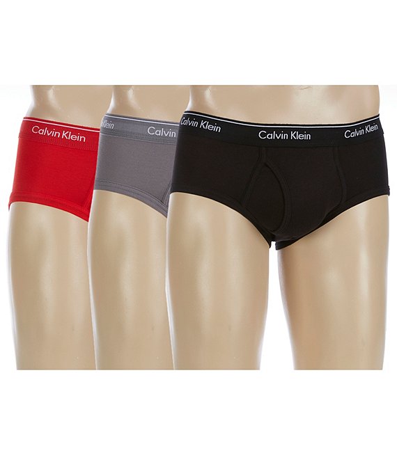 Color:Black/Rouge/Shining Armor - Image 1 - Cotton Classic Briefs 3-Pack