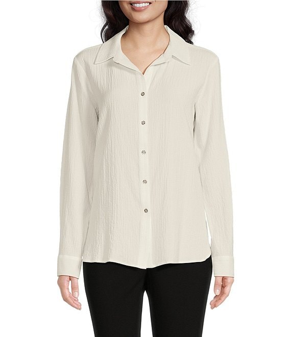 Calvin Klein RELAXED TUNIC SHIRT - Button-down blouse - bright