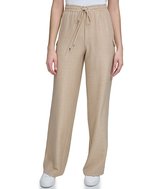 Calvin Klein Women's Performance Cargo Fleece Jogger Pants Size XL | eBay