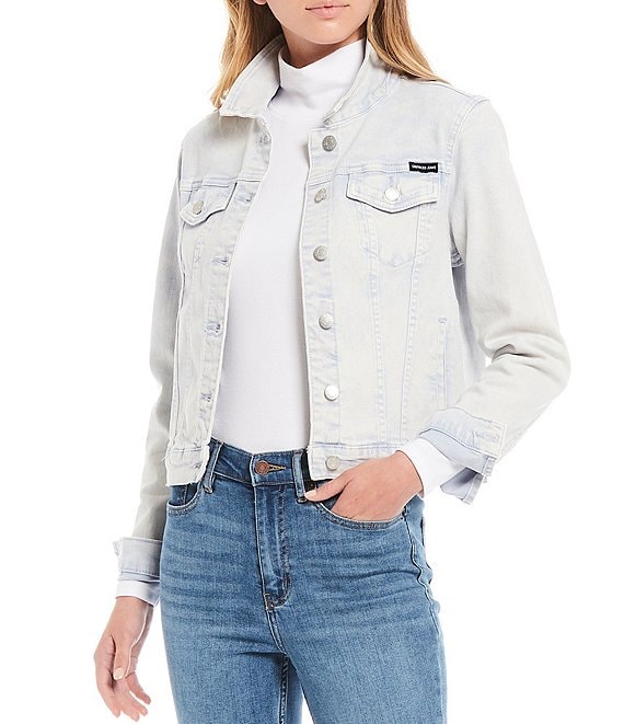 Calvin Klein Jeans Acid Wash Trucker Denim Jacket