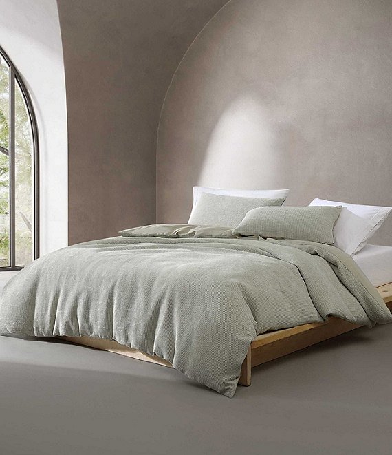 Calvin Klein Microwaffle Melange Mini Comforter Set