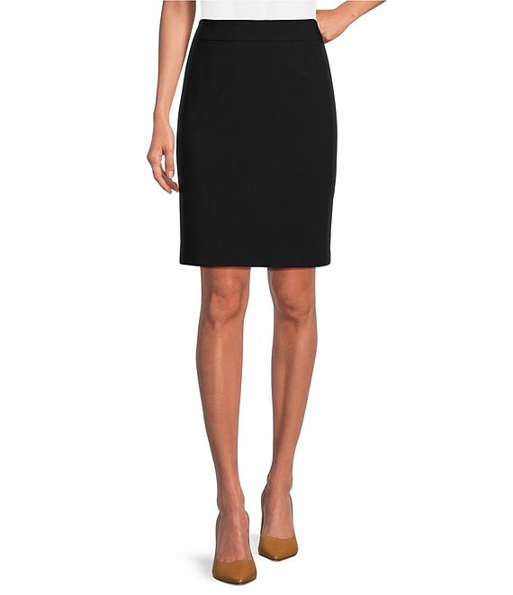 Calvin Klein High Rise Luxe Stretch Coordinating Pencil Skirt