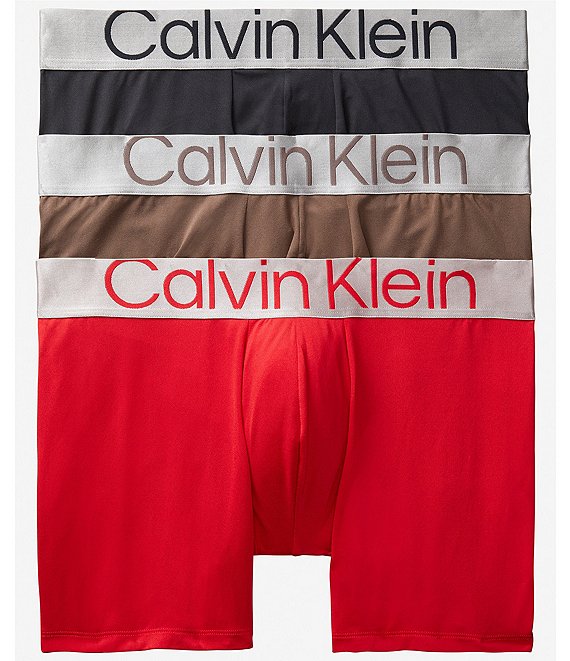 Calvin Klein Underwear TRUNK 3 PACK - Pants - black 