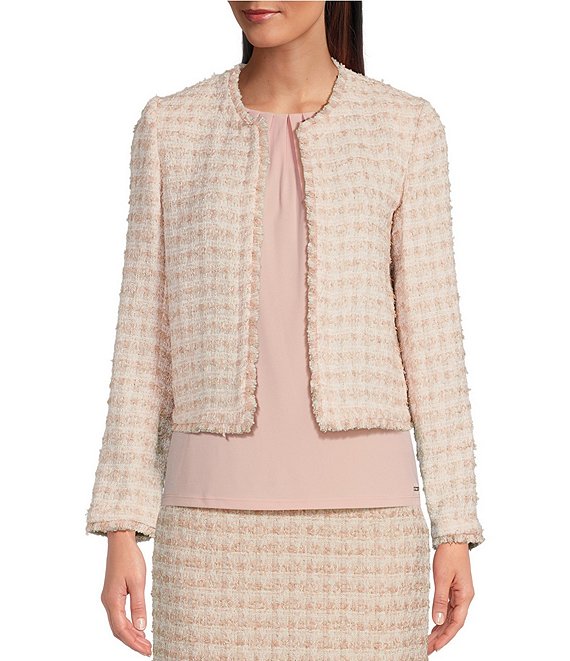 Dillards deals tweed jacket