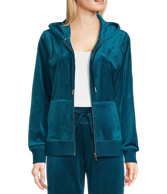 Calvin klein velour jacket on sale