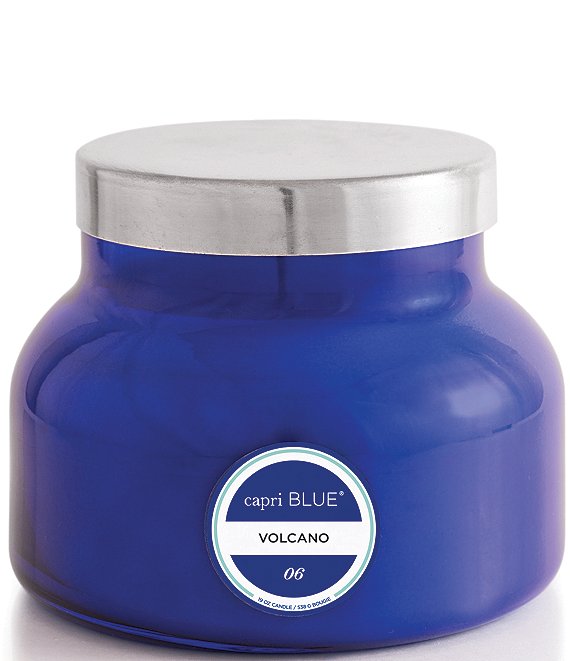 Color:Blue - Image 1 - Volcano 19-oz. Signature Jar Candle, 19-oz.
