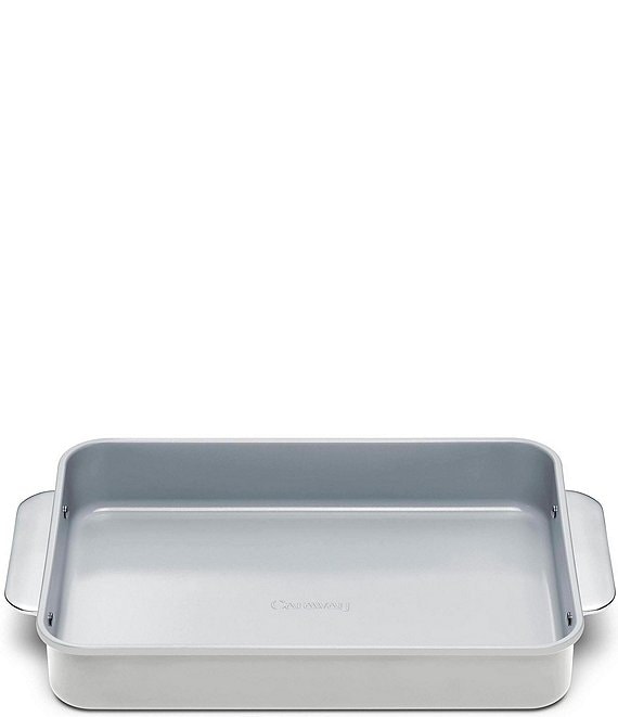 Caraway Ceramic-Coated Rectangle Baking Pan, Gray - Image 1