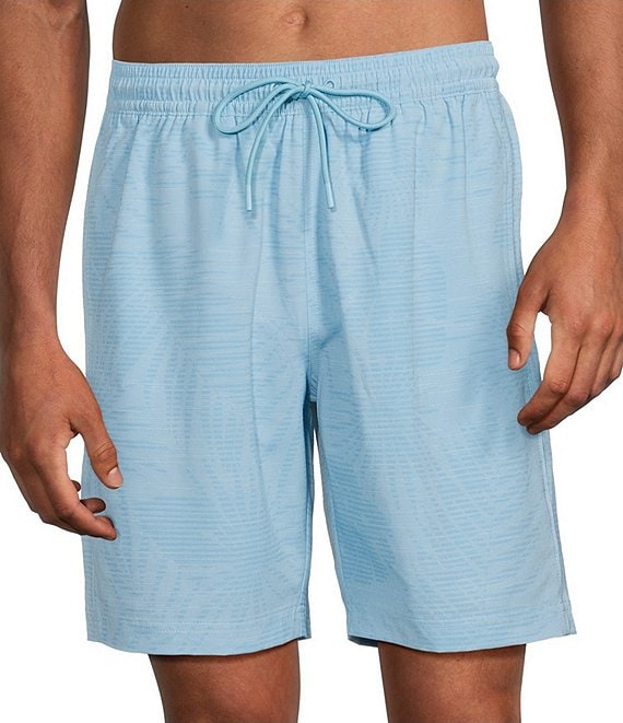 Caribbean Shadow Solis Non-Solid 8#double; Swim Trunks