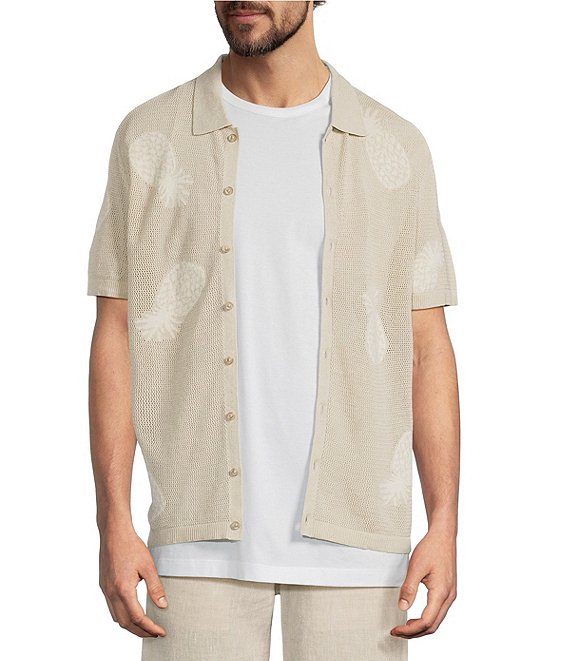 Caribbean Short Sleeve Knit Shirt