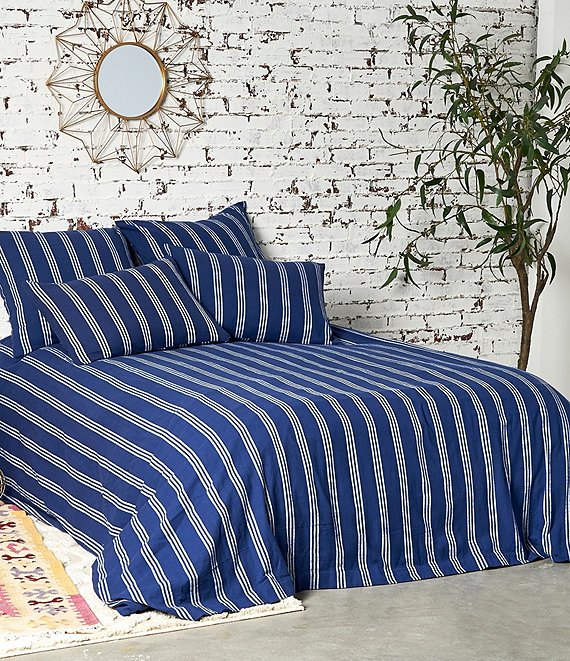 Hand Dyed Indigo Duvet Cover 