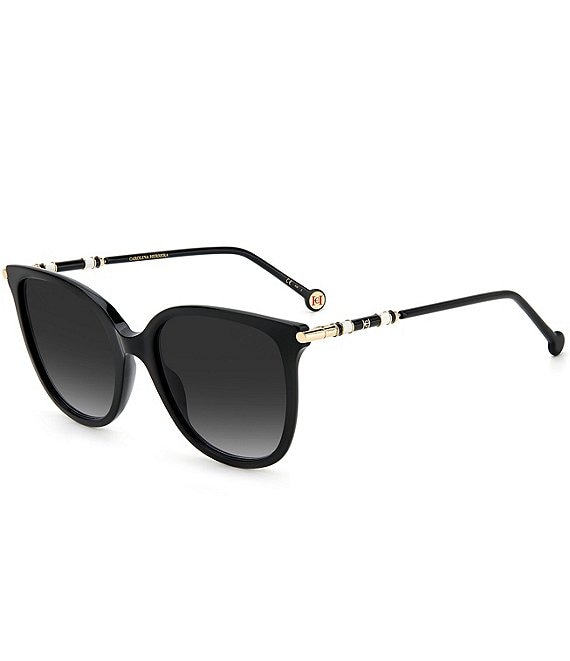 Color:Black - Image 1 - Women's CH0023 55mm Rectangle Sunglasses