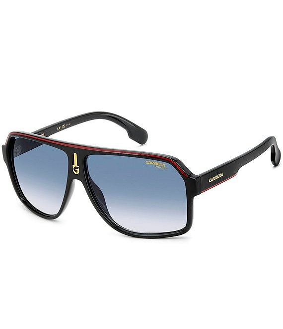 Carrera Men's CA1001 62mm Rectangle Sunglasses