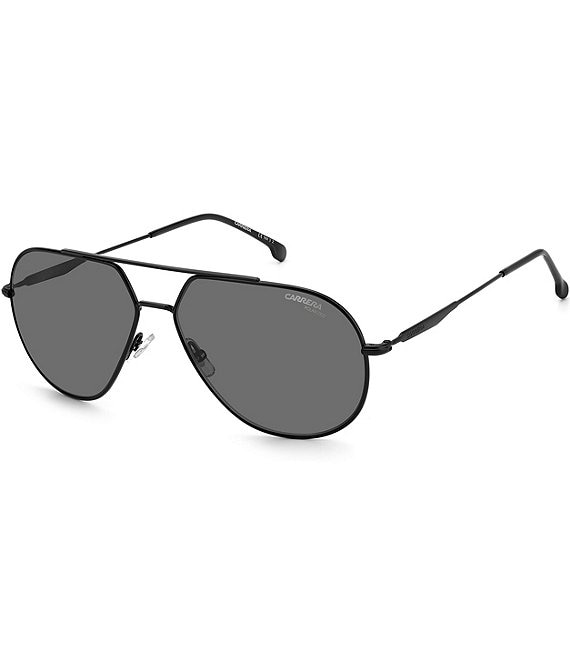 Color:Matte Black - Image 1 - Men's CA274S 61mm Aviator Sunglasses