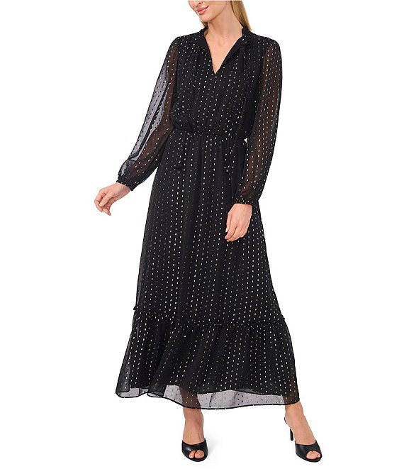 Cece tie sleeve dress best sale