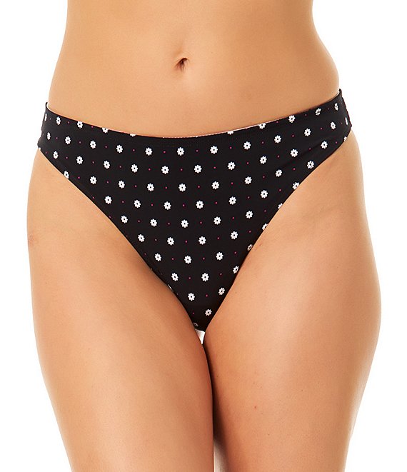 Cece Chasing Daisies Reversible Hipster Swim Bottom
