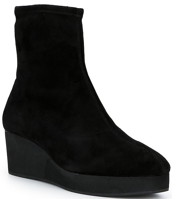 Cecelia New York Gate Platform Wedge Booties