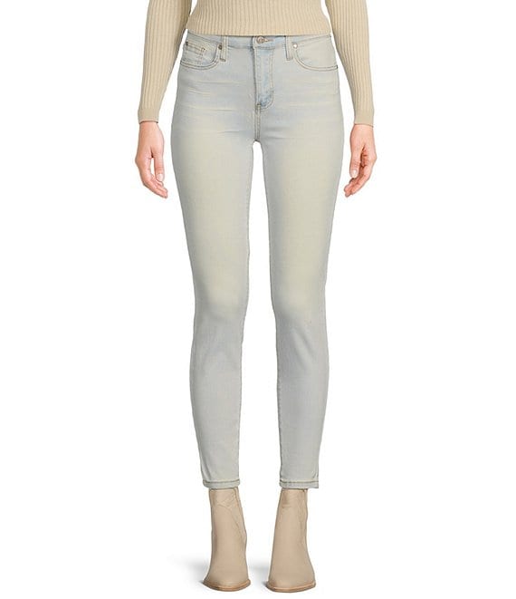 Color:Pembina Rinse - Image 1 - High Rise Repreve Sustainable Skinny Jeans