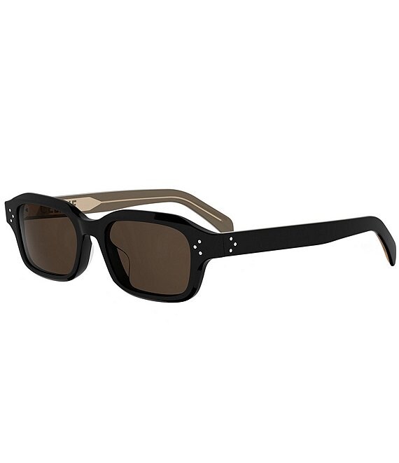 CELINE Women's CELINE 3 Dots 52mm Rectangular Sunglasses