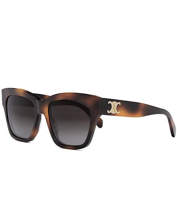 CELINE Women's Triomphe 55mm Square Sunglasses
