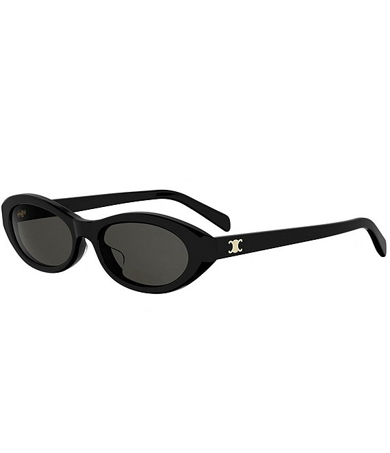 CELINE Women's Triomphe Mini 54mm Oval Sunglasses