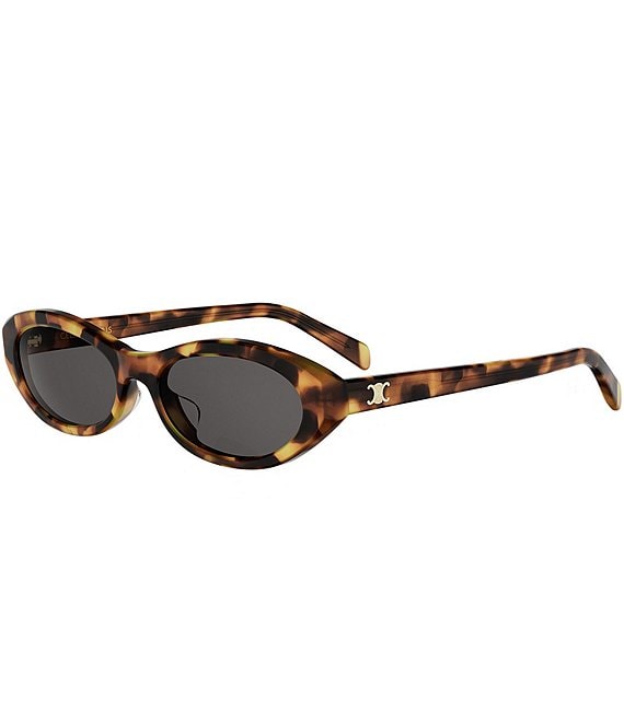 CELINE Women's Triomphe Mini 54mm Oval Sunglasses