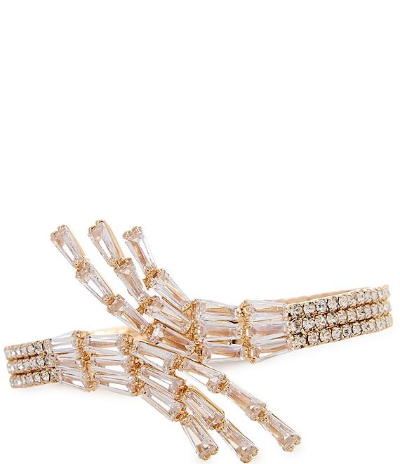 Cezanne Baguette Sweeps Cuff Bracelet
