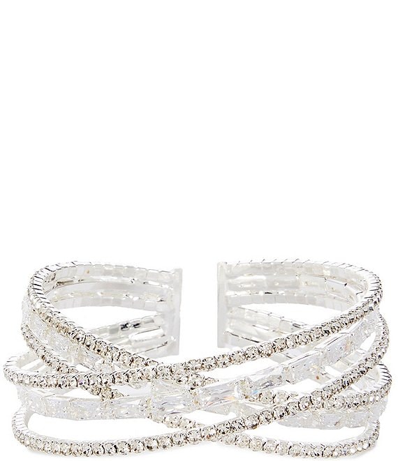 Cezanne Criss Cross Rows Cuff Bracelet