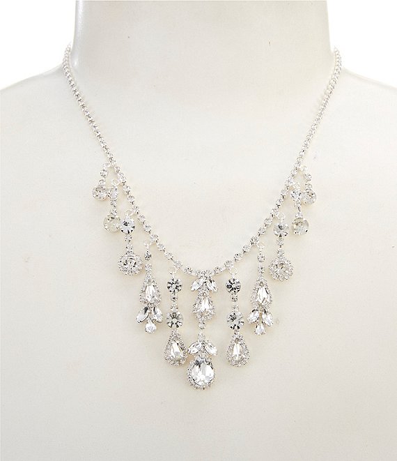 Cezanne Deco Drop Statement Necklace