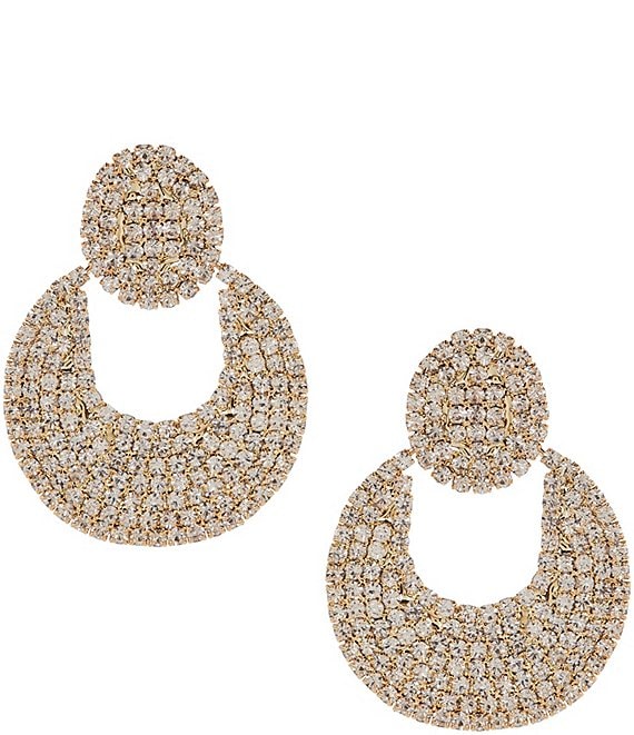 Cezanne Doorknocker Drop Earrings