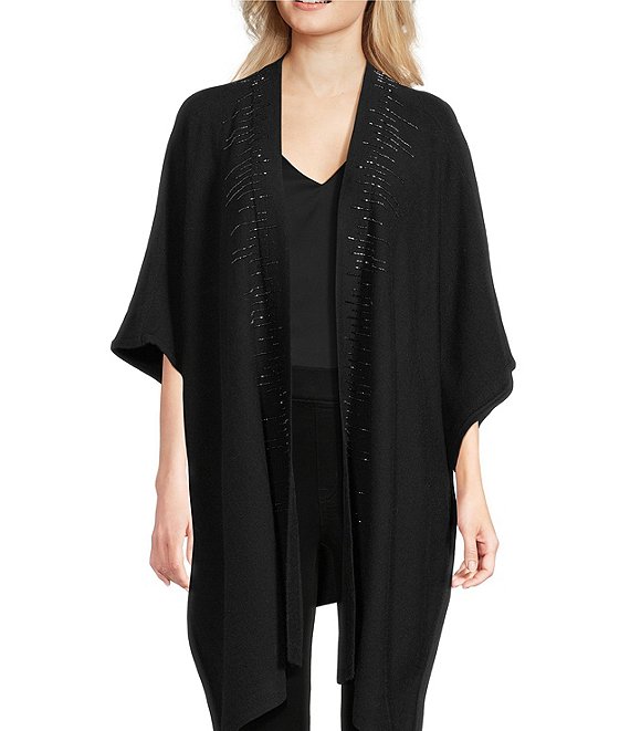 Cezanne Eru Rhinestoned Ruana