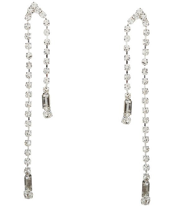Cezanne Fine Tassel Drop Earrings
