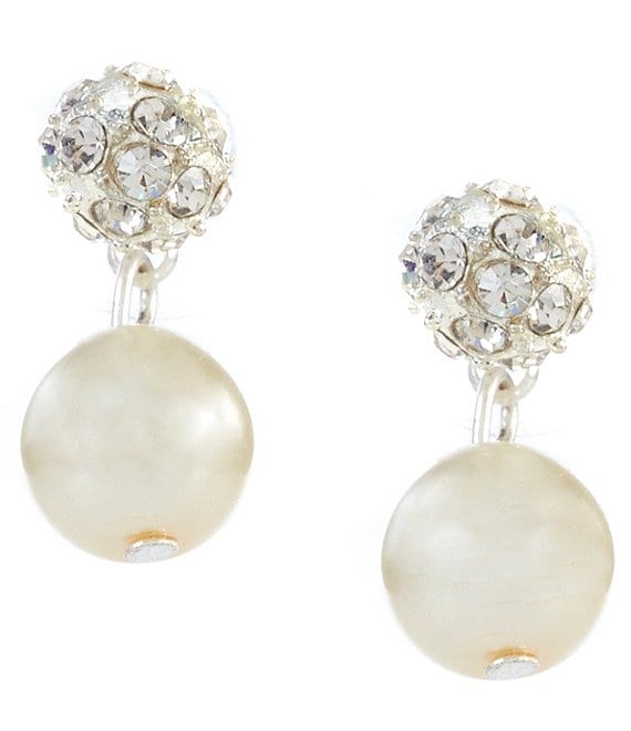 Cezanne Fireball & Pearl Drop Earrings | Dillard's