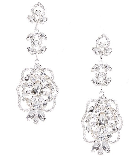 Cezanne Georgette Crystal Chandelier Earrings | Dillard's