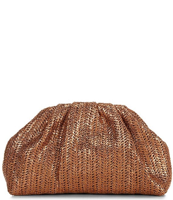 Cezanne Hugolina Straw Dome Clutch