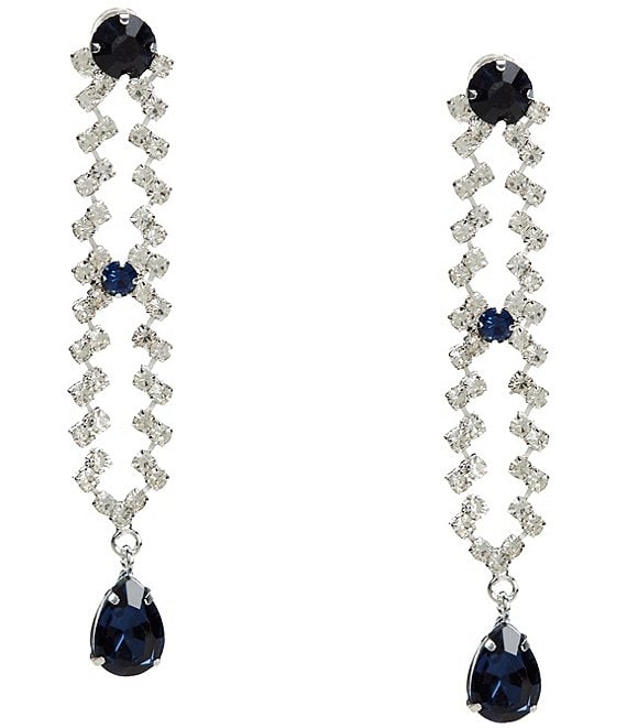 Cezanne Julie Zig Zag Drop Earrings