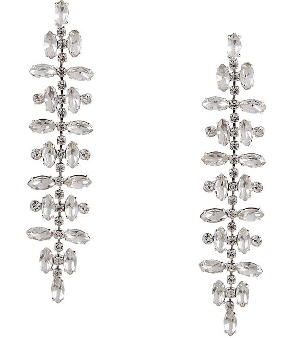 Cezanne Lace Drop Linear Earrings