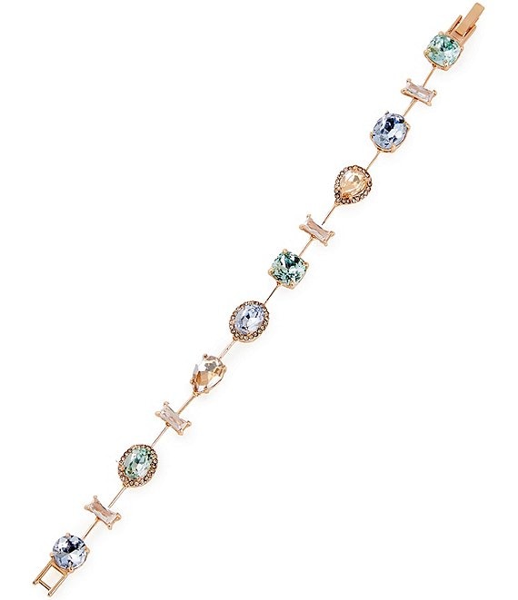 Cezanne Multi Stone Delicate Line Bracelet