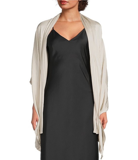 Cezanne Pleated Flutter Evening Wrap