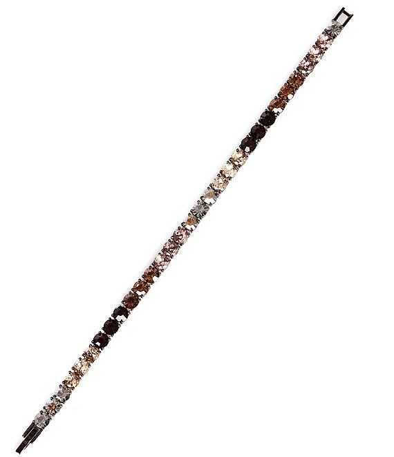 Cezanne Round Stone Line Bracelet